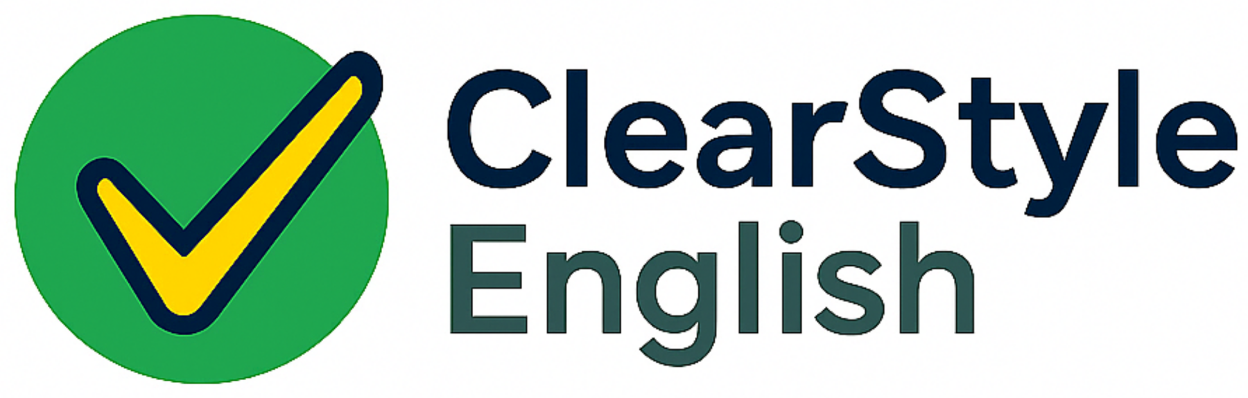 ClearStyle English logo – link to homepage
